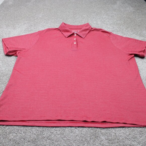 Cutter & Buck Polo Shirt Womens 3XL XXXL Red CBDryTec Pima Cotton/Micro Poly S/S - Picture 2 of 13